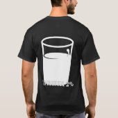 T-shirt 2 pour cent (Dos)