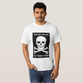T-shirt 2 rapidement 2 vivants (Devant entier)