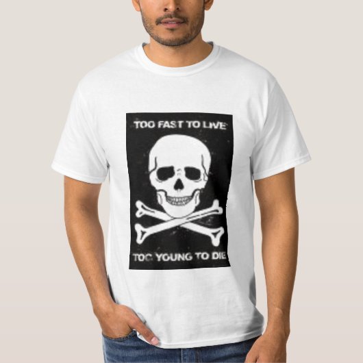 T-shirt 2 rapidement 2 vivants (Devant)