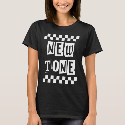 T-shirt 2 Tone Ska New Tone (Devant)