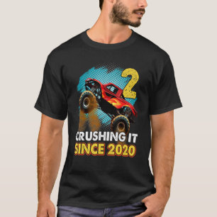 T-shirt 2 Truck de Monster depuis 2020 2e Birthda