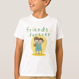 T-shirt 2 types meilleur ami