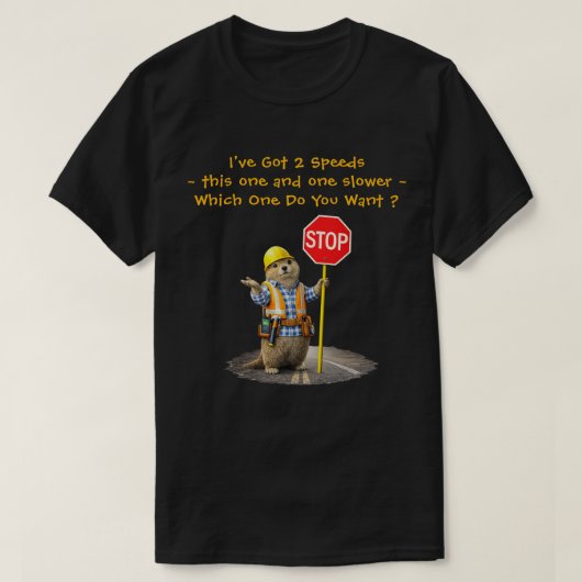 T-shirt "2 Vitesses" (2) (Design devant)