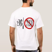 T-shirt 2B ou pas lumière 2B (Dos)