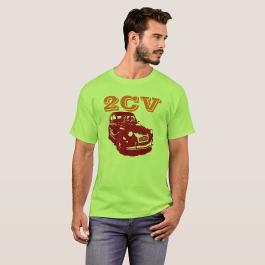 T-SHIRT 2CV (Devant entier)