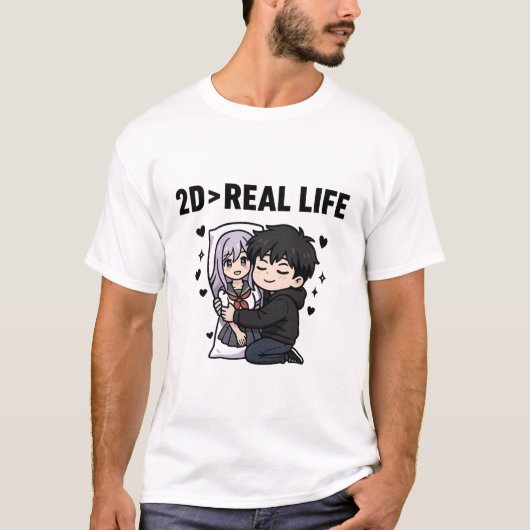 T-shirt 2D > Vie Réelle (Devant)