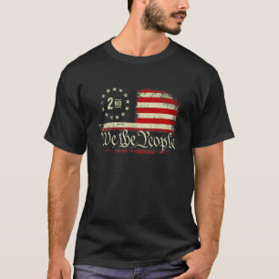 T-shirt 2e Amendement Nous Le Peuple 4 juillet Américain F