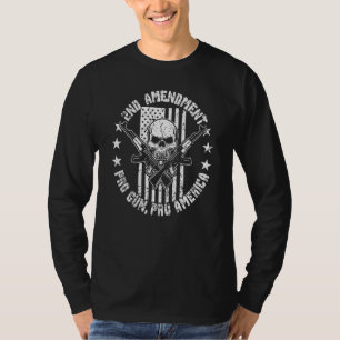 T-shirt 2e amendement Pro Gun Pro America Usa Pro Guns & F
