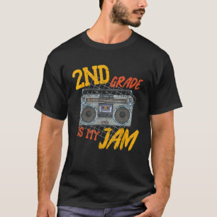 T-shirt 2e année est ma confiture Vintage drôle Bombox étu