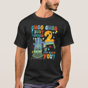 T-shirt 2e anniversaire de train parti Choo Choo I Turc 2