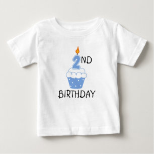 T-shirt 2e anniversaire pour enfants