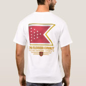 T-shirt 2e Cavalerie de Floride (Dos)