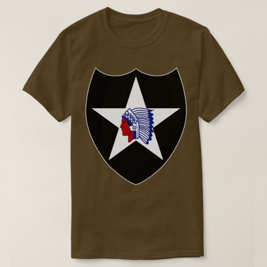 T-shirt 2e division d'infanterie (Design devant)