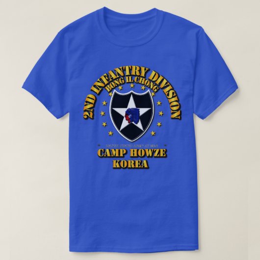 T-shirt 2e division d'infanterie Camp Howze (Design devant)