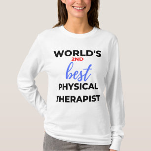 T-shirt 2e meilleur physiothérapeute au monde 2