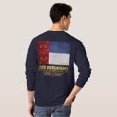 T-shirt 2e Régiment, Troupes d'État de Caroline du Nord (Dos entier)
