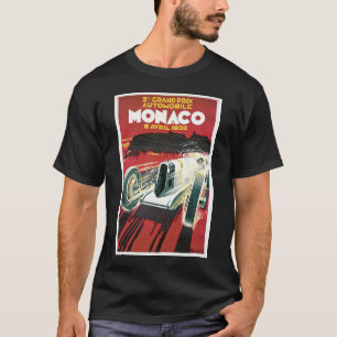 T-shirt 2ème Automobile De Monaco de Grand prix