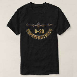 T-shirt 2ème guerre mondiale American Warplane B-29 Superf