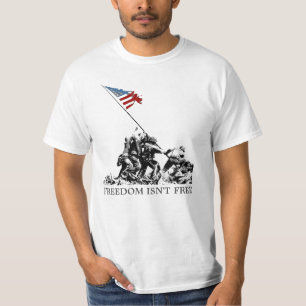 T-shirt 2ÈME GUERRE MONDIALE patriotique de liberté de