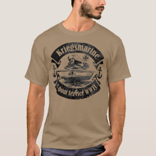 T-shirt 2ÈME GUERRE MONDIALE    sous-marin allemandKriegs