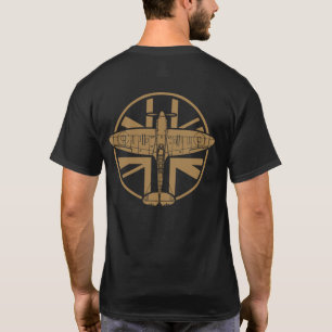 T-shirt 2ÈME GUERRE MONDIALE Spitfire RAF 021 Middle Stone