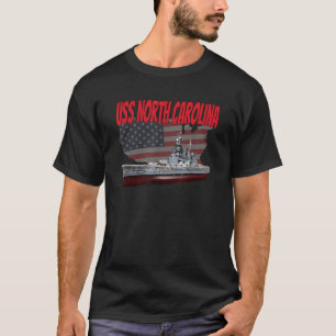 T-shirt 2ÈME GUERRE MONDIALE Veterans Day Battleship USS N