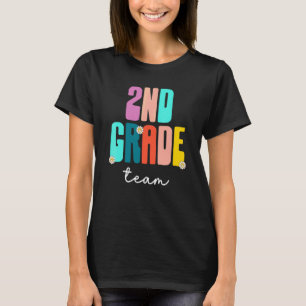 T-shirt 2ème professeur d'école primaire élève Rétro Groo