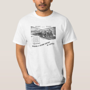 T-shirt 2ème siècle de Chemin de fer-Un de vallée de