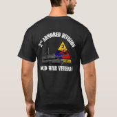 T-shirt 2ème Vétérinaire de guerre froide d'ANNONCE (Dos)
