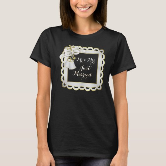 T-shirt #2Juste Marié Les Jambes de Femmes ConfortSoft® T- (Devant)