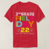 T-shirt 2nd Grade Field Day 2022 Let The Games Begin Schoo (Design devant)