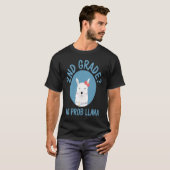 T-shirt 2nd Grade Llama  Teacher Student Back To School (Devant entier)