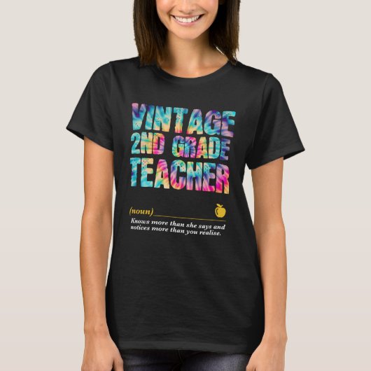 T-shirt 2nd Grade Teacher Appreciation Week Back to School (Devant)