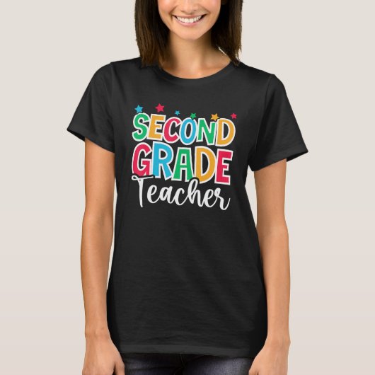 T-shirt 2nd Grade Teacher First Day of School Welcome Back (Devant)