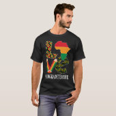 T-shirt 2nd Grade Teacher Love African American Black Hist (Devant entier)