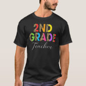 T-shirt 2nd Grade Teacher Student Back ToSchool Appreciati (Devant)