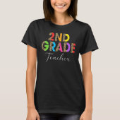 T-shirt 2nd Grade Teacher Student Back ToSchool Appreciati (Devant)