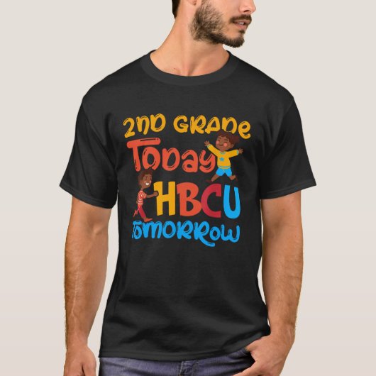 T-shirt 2nd Grade Today HBCU Tomorrow Graduate Grad Colleg (Devant)