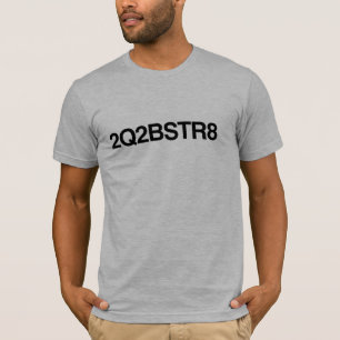T-shirt 2Q2BSTR8 n'est pas un texte en anglais américain,