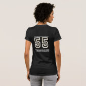 T-shirt 2sided affligé par 55K de Java de rage (Dos entier)