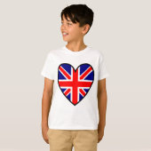 T-shirt 2unionjackheart (Devant entier)