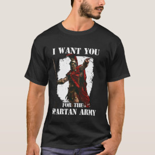 T-shirt 300 Léonidas, guerrier de légende spartiate Molon