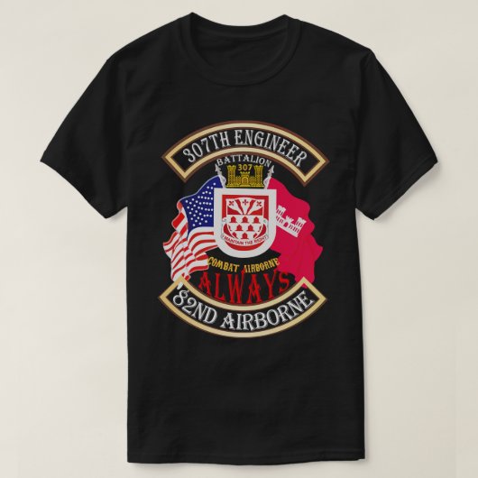 T-shirt 307E Bataillon du génie X (Design devant)