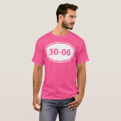 T-shirt 30-06 Idée de calibre de fusil de chasse Ammo (Devant entier)