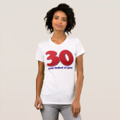 T-shirt 30 ans (Devant entier)