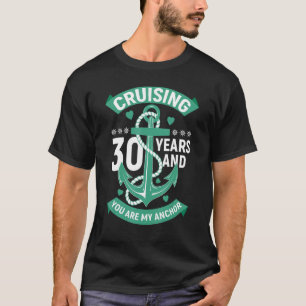 T-shirt 30 ans 30e anniversaire Chemises Couples Mari Wi