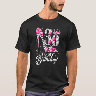T-shirt 30 ans C'est mon 30e anniversaire Rose Diamond Sh