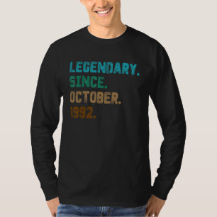 T-shirt 30 ans de légende depuis octobre 1992 30e annivers