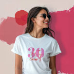 T-shirt 30 chemises sales<br><div class="desc">Célébrez le grand 3-0 en style avec nos t-shirts Dirty 30 ! Parfaits pour toute fête de 30 ans, ces chemises drôles et branchées sont un cadeau pour sa journée spéciale. Nos chemises Trente Sale sont le cadeau idéal pour les femmes qui cherchent à ajouter un peu d'humour et d'élégance...</div>