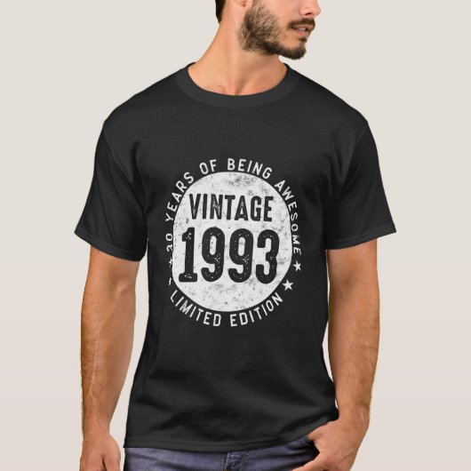 T-shirt 30 Édition 1993 (Devant)